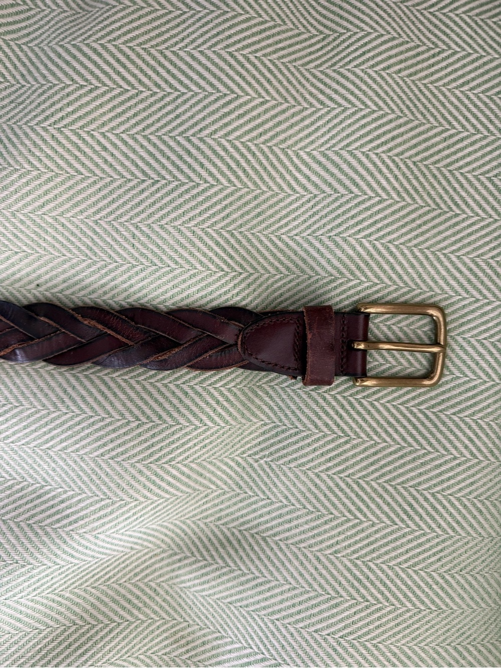 J. Crew Braided Leather Belt